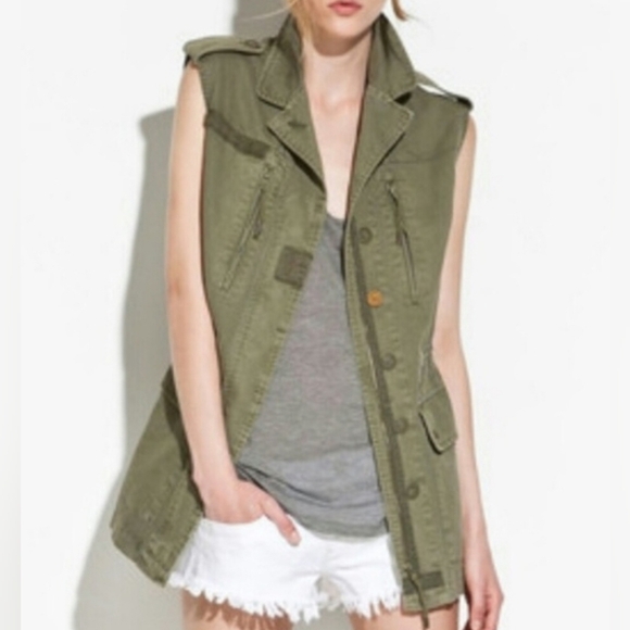 Zara woman cargo vest jacket - Picture 2 of 5
